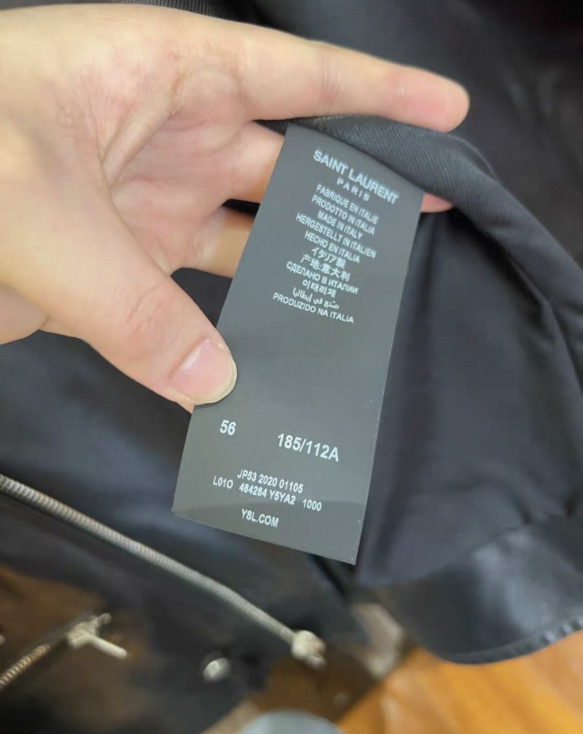 Saint Laurent Paris Saint laurent paris 20 FW L01 motorcycle leather jacket 250 Size US XL / EU 56 / 4 - 4 Thumbnail