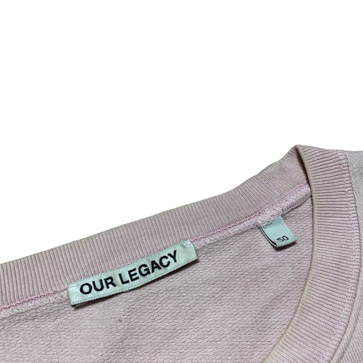 Our Legacy Our Legacy Washed Pink Sweetshirt Size US M / EU 48-50 / 2 - 3 Thumbnail