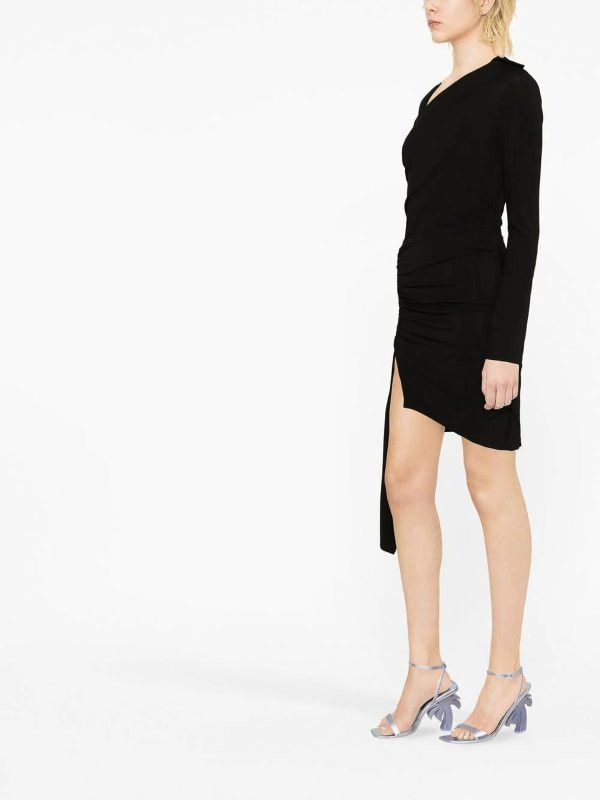 Off-White o1y1225 Mini Dress in Black Size XS / US 0-2 / IT 36-38 - 2 Thumbnail