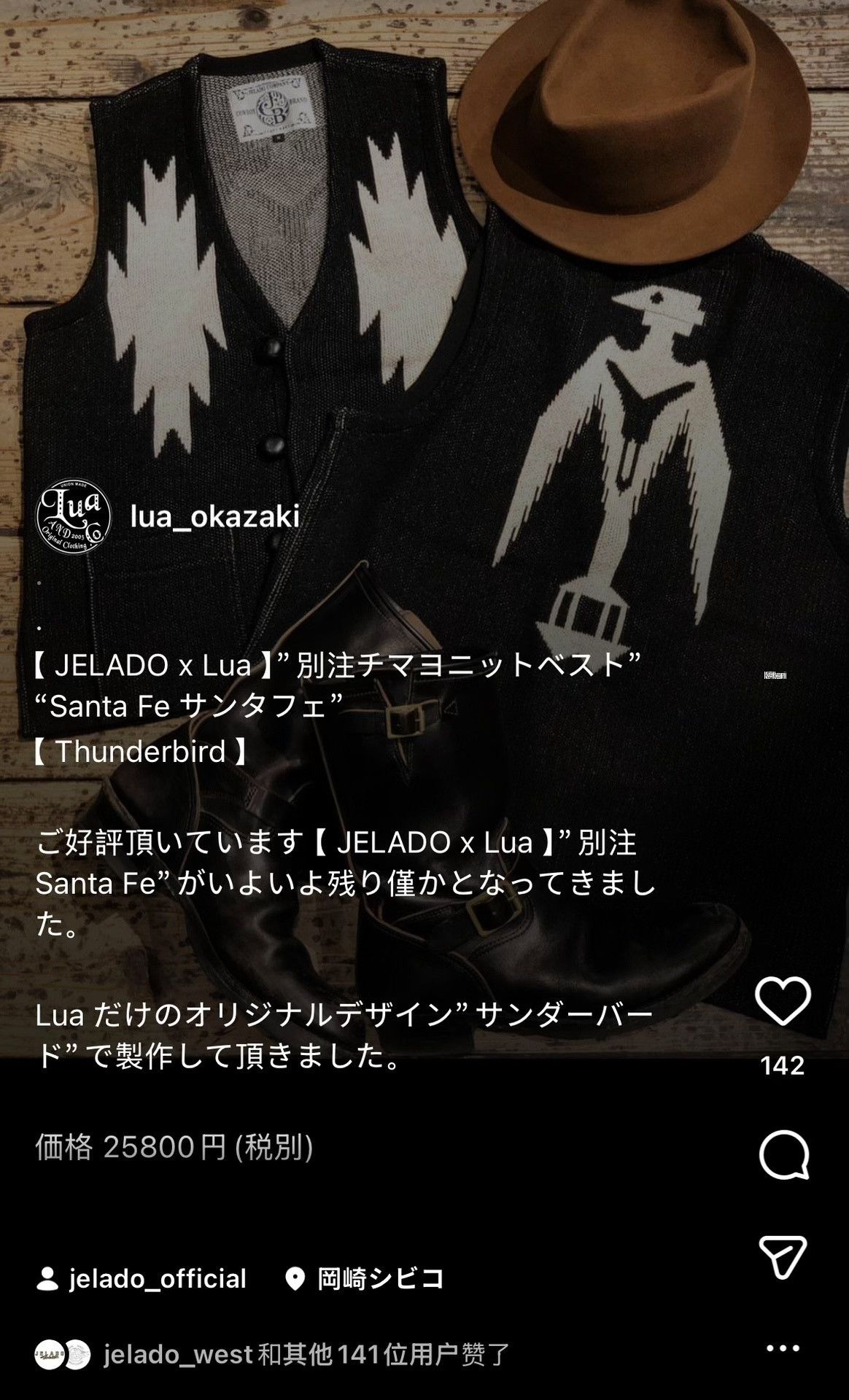 Jelado Lua x Jelado Thunderbird Vintage Vest Size US M / EU 48-50 / 2 - 2 Thumbnail