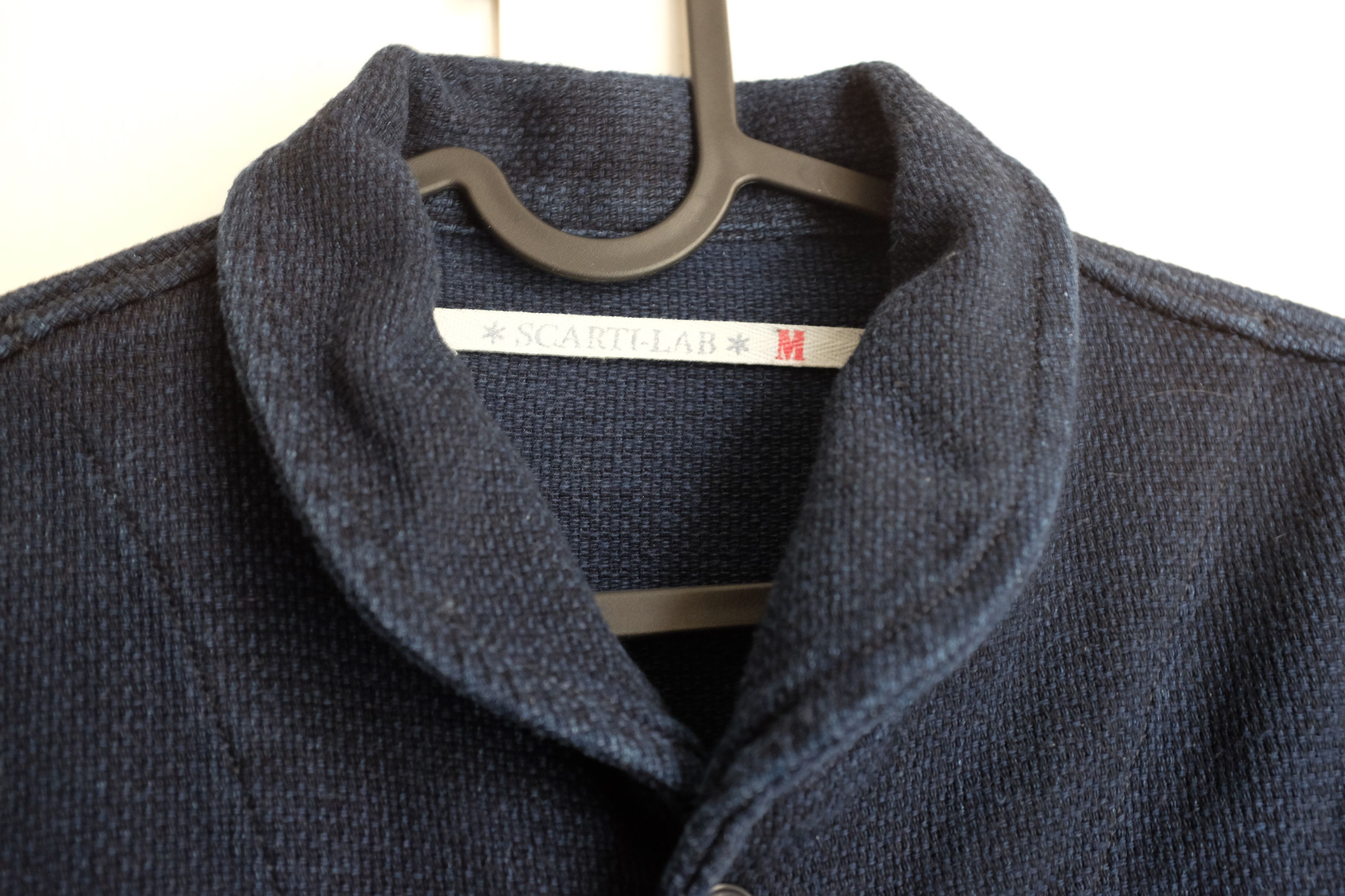 Scarti-Lab 707 dobby indigo jacket Size US M / EU 48-50 / 2 - 3 Thumbnail