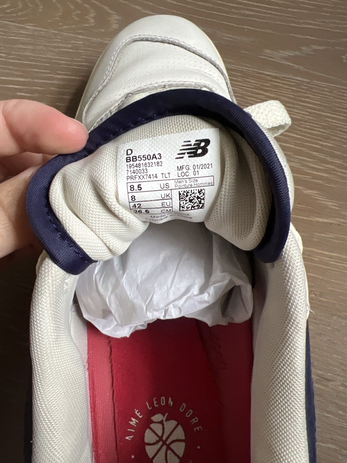 Aime Leon Dore × New Balance Aime Leon Dore 550 Size US 8.5 / EU 41-42 - 7 Thumbnail