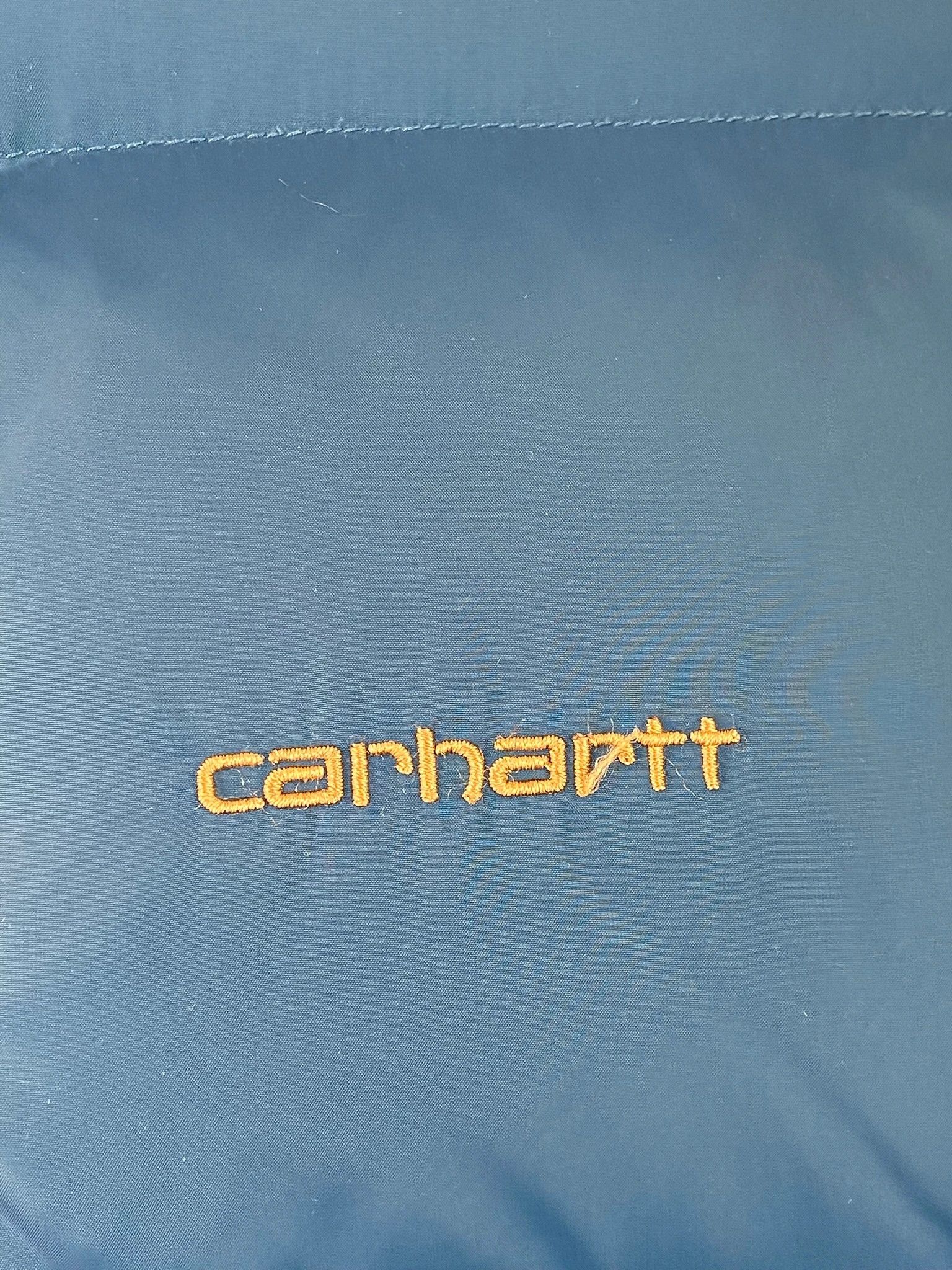 Carhartt Vest Carhartt navy spellout mini patch vintage workwear Size US M / EU 48-50 / 2 - 3 Thumbnail