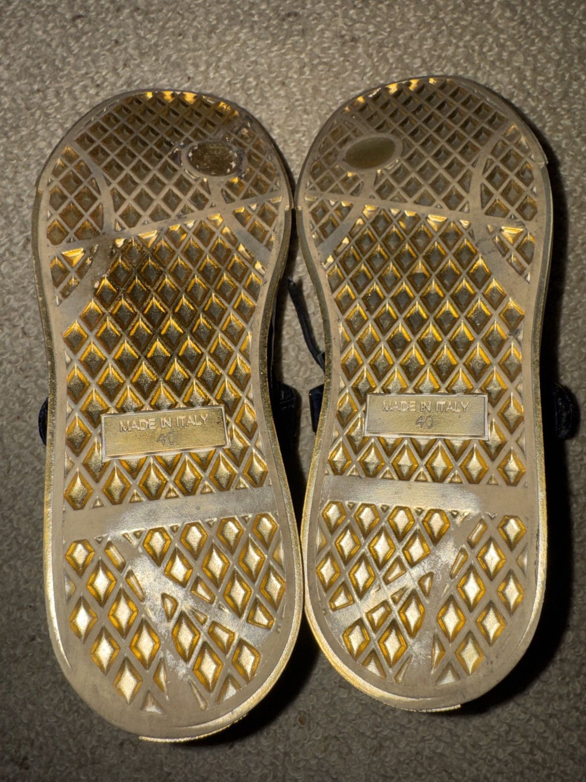Giuseppe Zanotti Giuseppe Zanotti Gold Strap Low-Top EU 40 – Veronica Navy Size US 7.5 / EU 40-41 - 15 Thumbnail