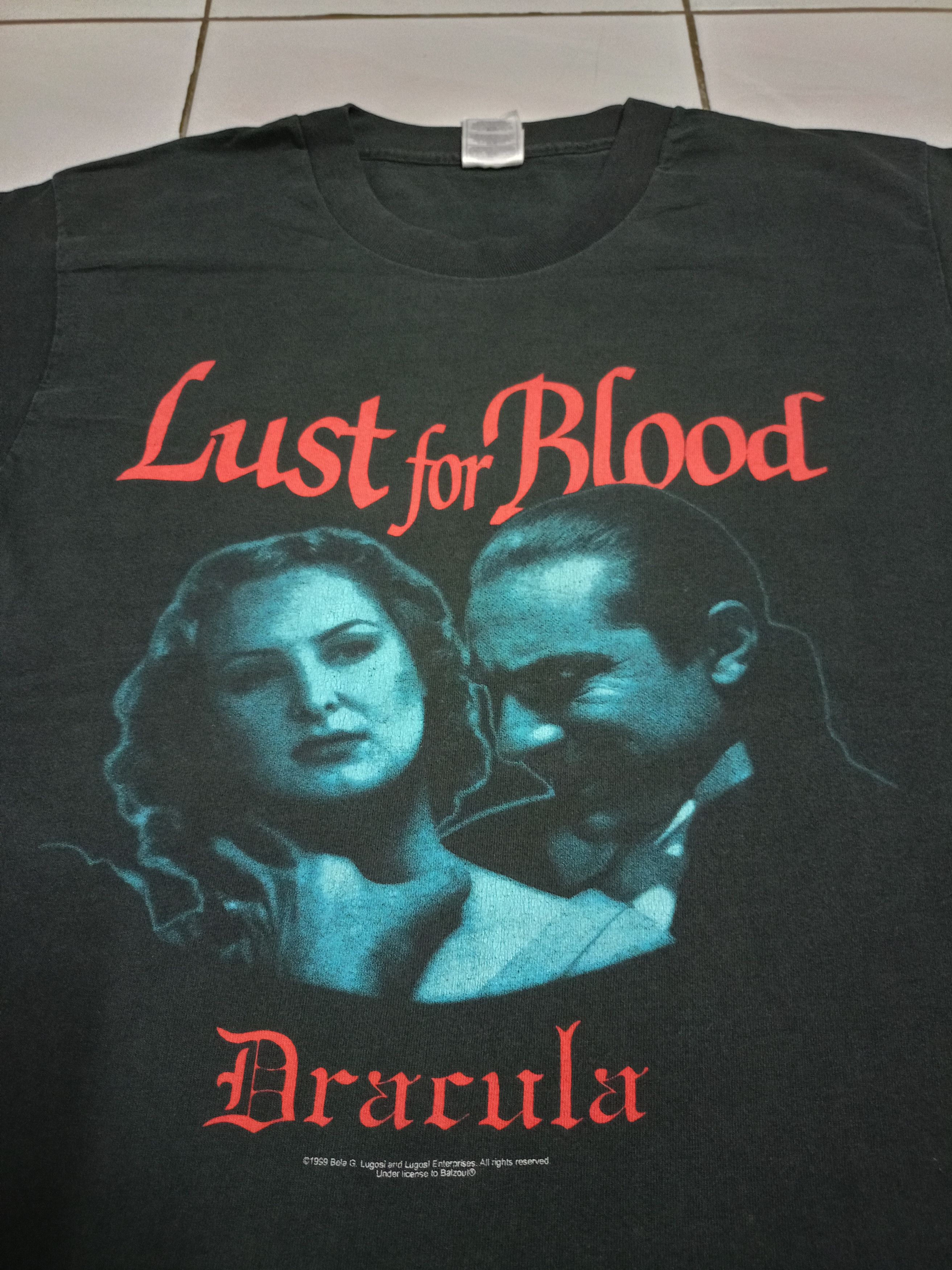 Vintage Vintage Dracula movie shirt Size US L / EU 52-54 / 3 - 2 Thumbnail
