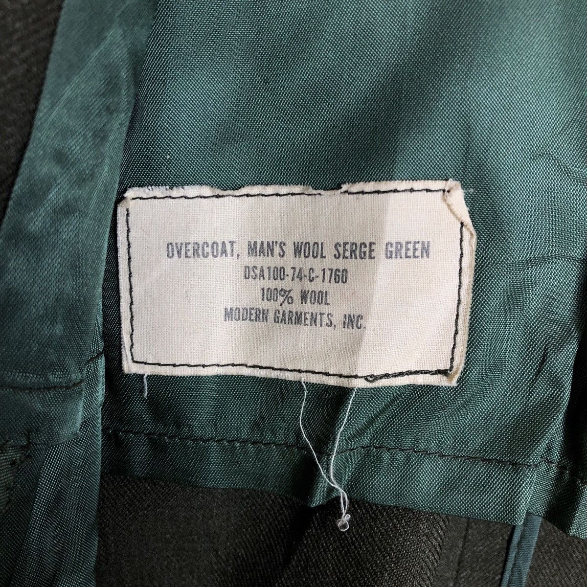 Vintage Vintage 70s United States Marine Corps Wool Trench Coat Size US S / EU 44-46 / 1 - 10 Thumbnail