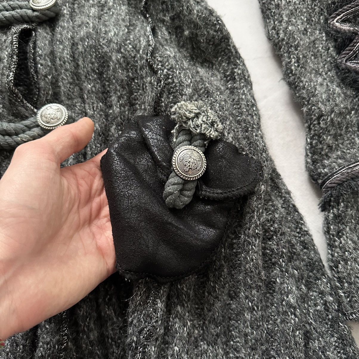 Hysteric Glamour × Undercover Gothic Napoleon Faux Fur Cardigan Sweater Sarah Pacini Vibe Size M / US 6-8 / IT 42-44 - 10 Thumbnail