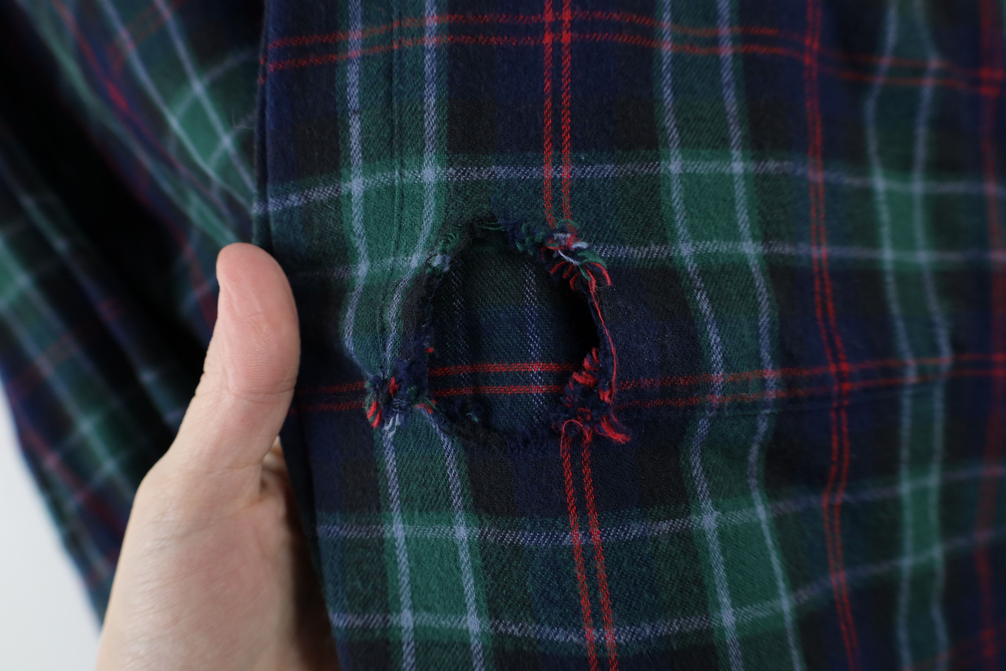 Cabelas × Vintage Vintage 90s Cabelas Flannel Collared Button Down Shirt Plaid Size US XL / EU 56 / 4 - 5 Thumbnail