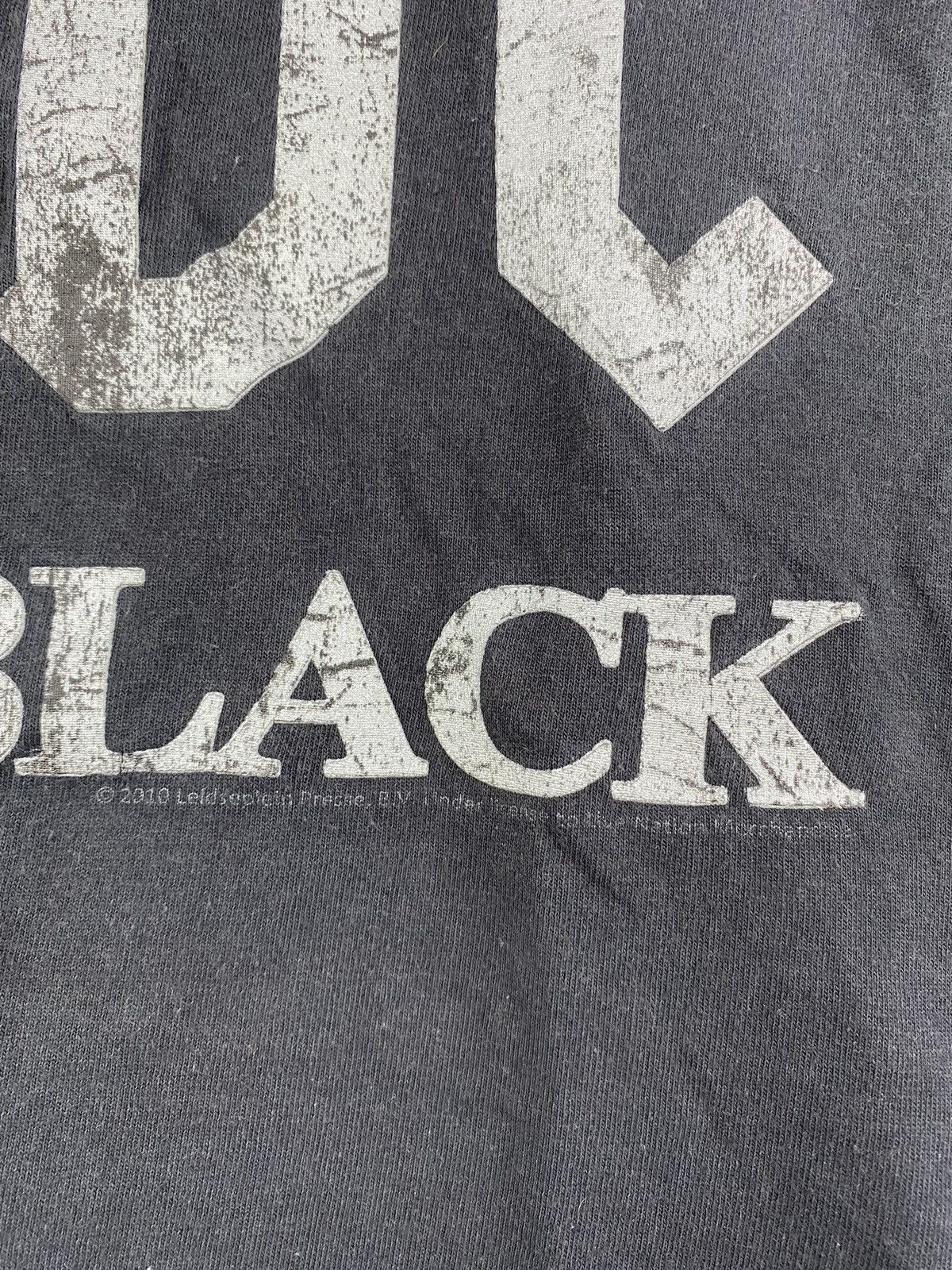 Band Tees × Vintage 00s🔥Ac Dc Back In Black 2010 Tour Band Tee men Size US M / EU 48-50 / 2 - 2 Thumbnail