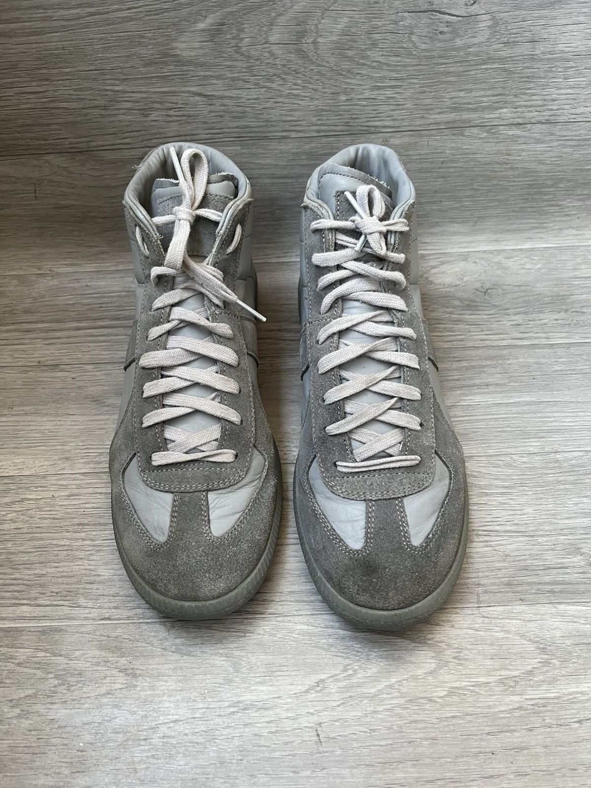 Maison Margiela Maison Margiela replica GAT hi-top suede sneakers Size US 10 / EU 43 - 2 Thumbnail