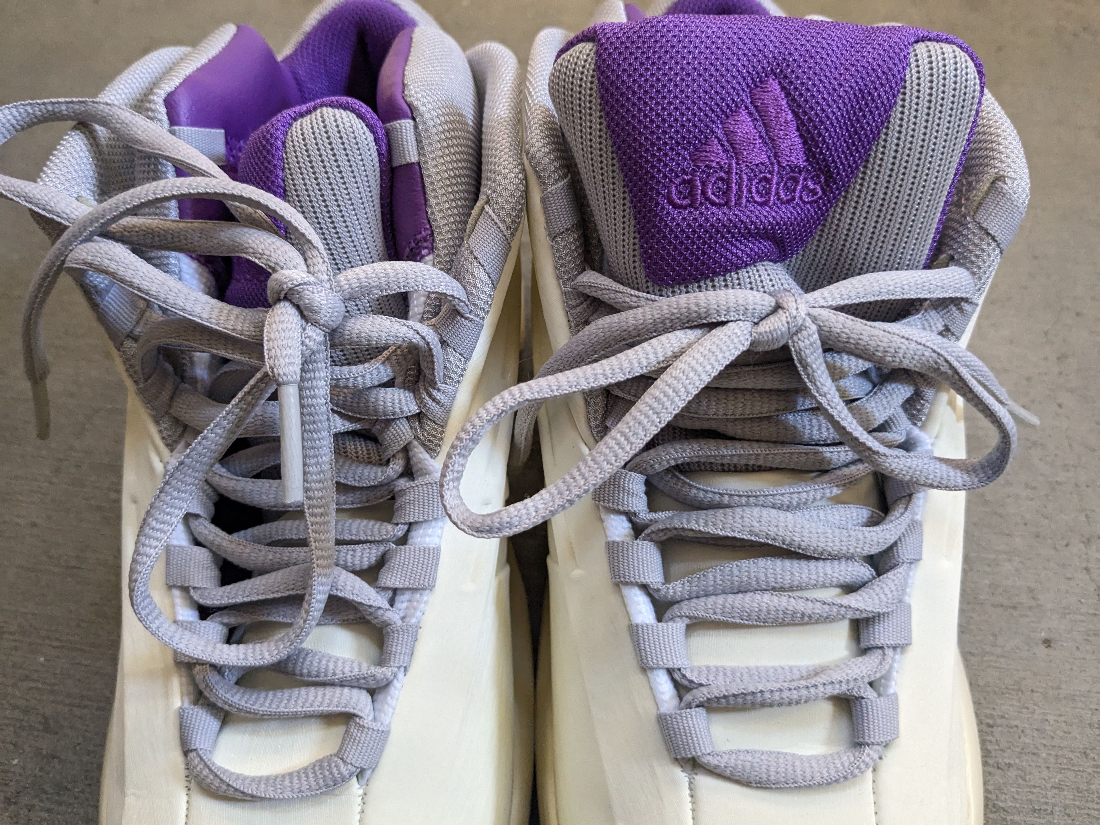 Adidas Adidas Crazy 1 Cream Purple 10.5 Size US 10.5 / EU 43-44 - 4 Thumbnail
