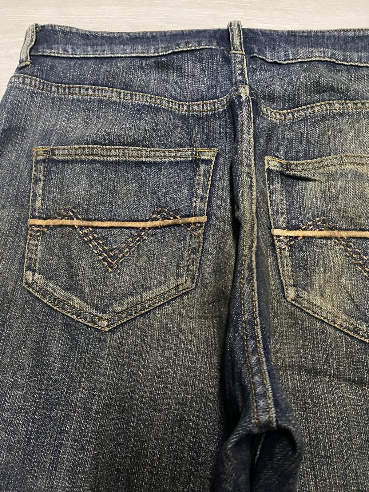 VILLAND Vintage Villand Dirty Grunge Distressed Baggy Jeans Size US 32 / EU 48 - 9 Thumbnail