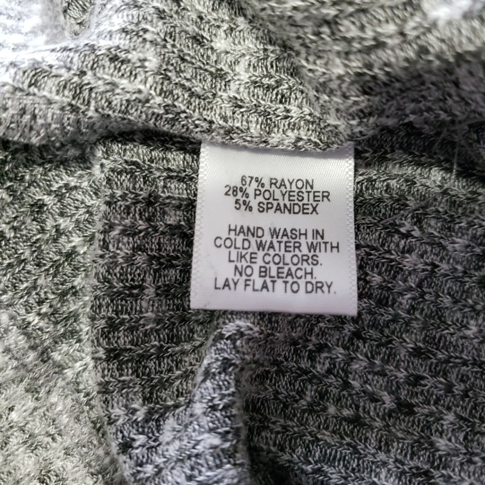 Designer Harlowe & Graham Grey Mock Open Back Knit Sweater XS Size XS / US 0-2 / IT 36-38 - 6 Thumbnail