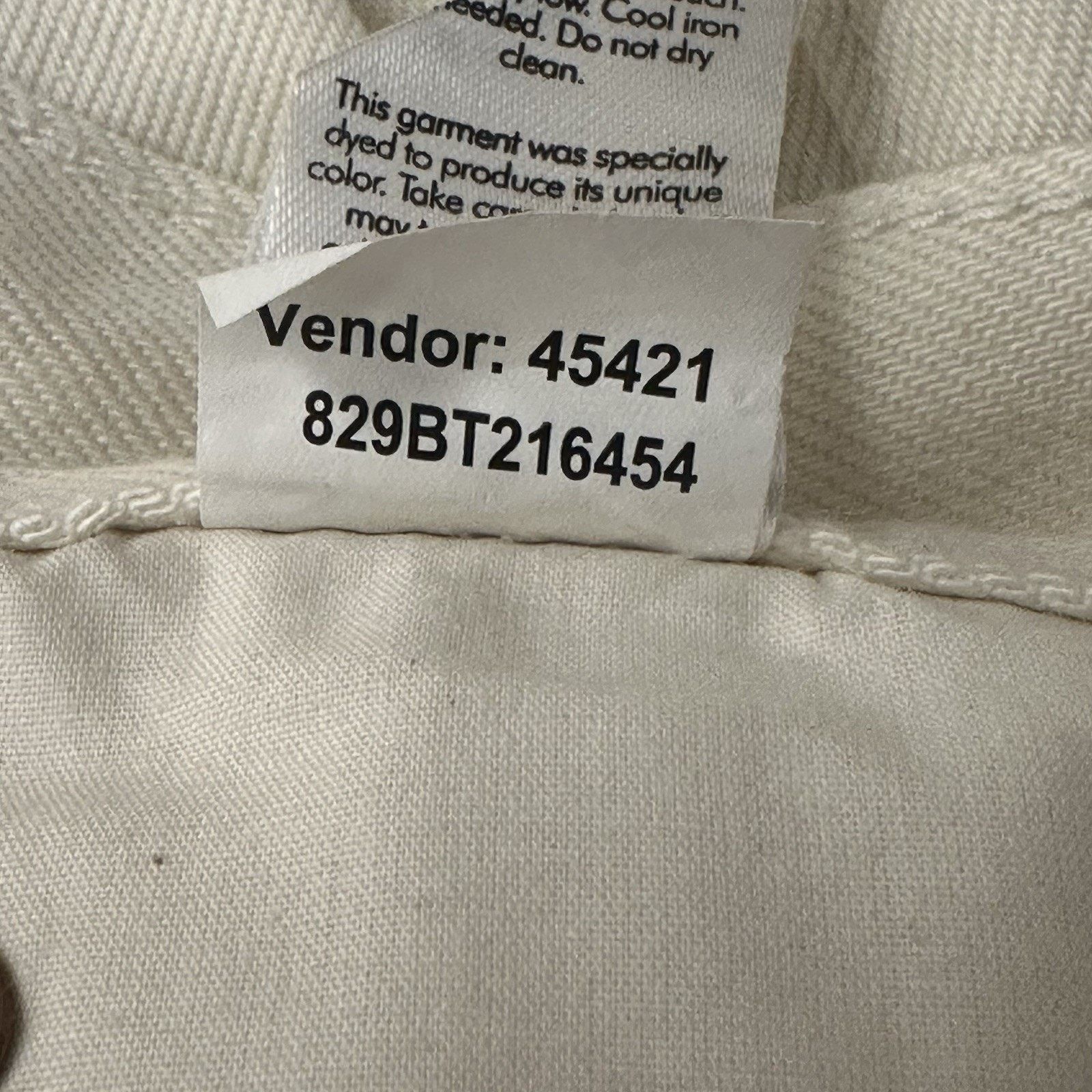 Pacsun PacSun Women’s Size 27 Colorblock Olive & Cream Size 22" - 10 Thumbnail