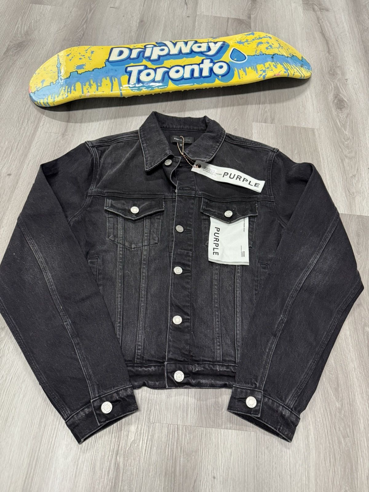 Purple Denim Jacket