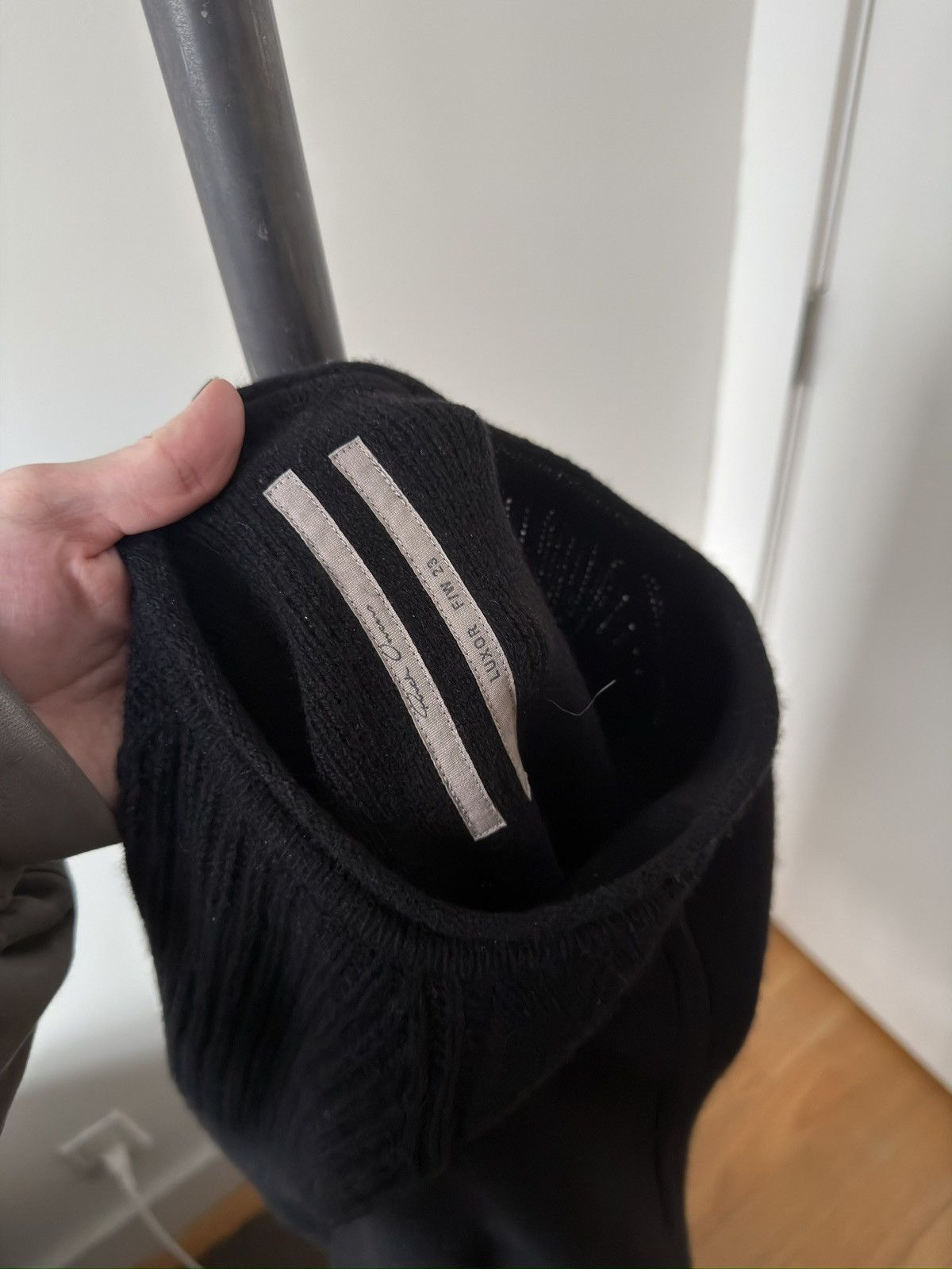 Rick Owens FW23 LUXOR Sample Cashmere Knit Size US M / EU 48-50 / 2 - 4 Thumbnail