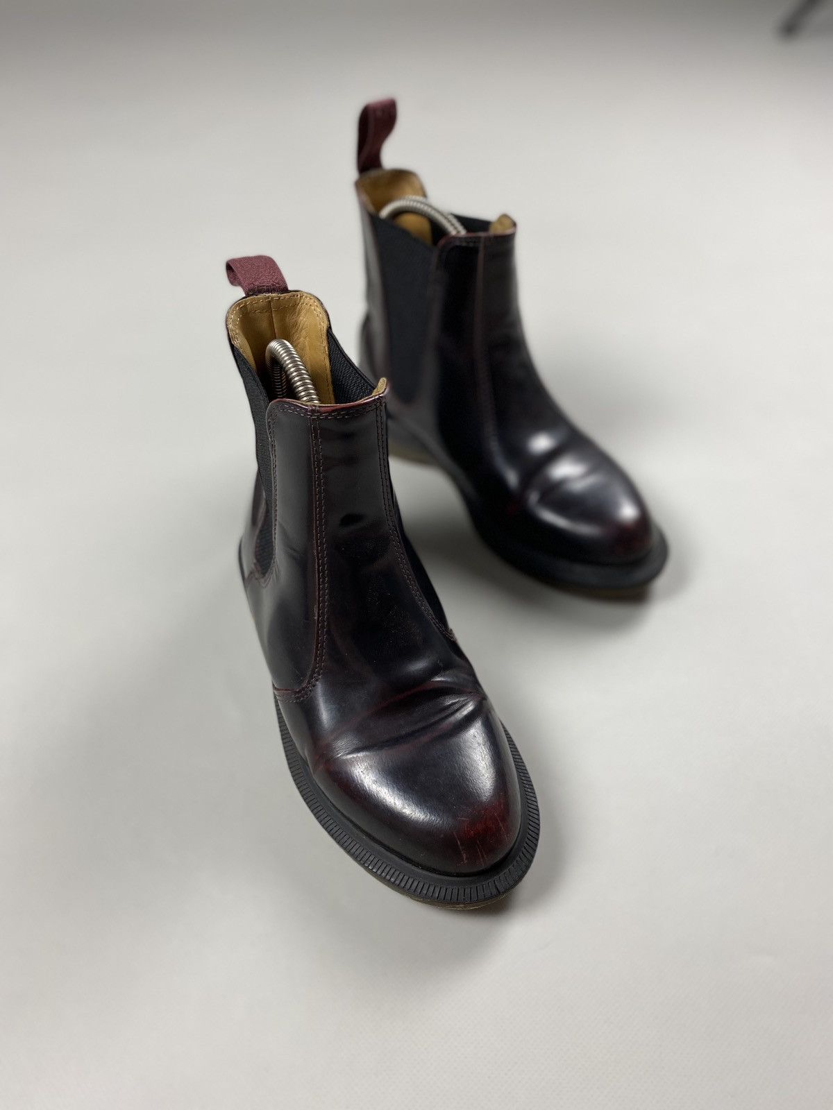 Dr. Martens Dr. Martens Floral ladies leather Chelsea boots shoes Size US 5 / IT 35 - 1 Thumbnail