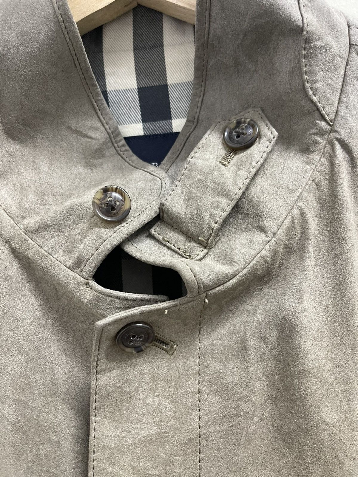 Burberry Burberry Suede Leather Jacket Size US M / EU 48-50 / 2 - 13 Thumbnail