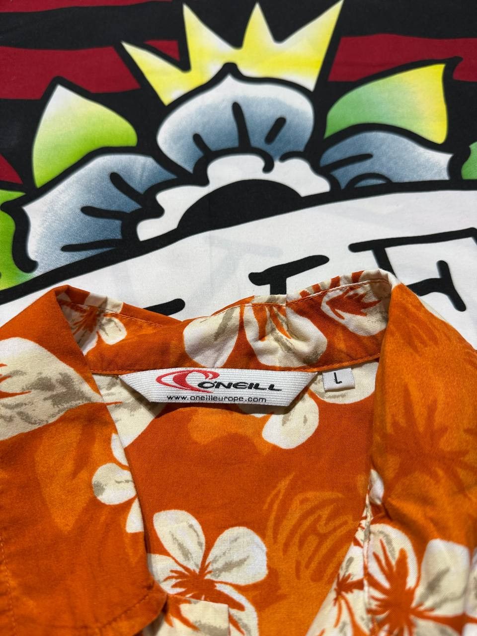 O'Neill Vintage Oneill hawaiian shirt in orange Size L Size US L / EU 52-54 / 3 - 5 Thumbnail