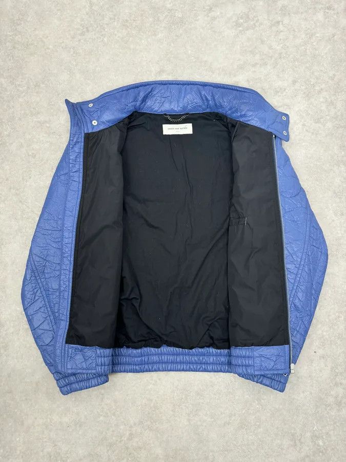 Dries Van Noten Dries Van Noten Blue Abstract Modern Jacket Size US L / EU 52-54 / 3 - 8 Thumbnail