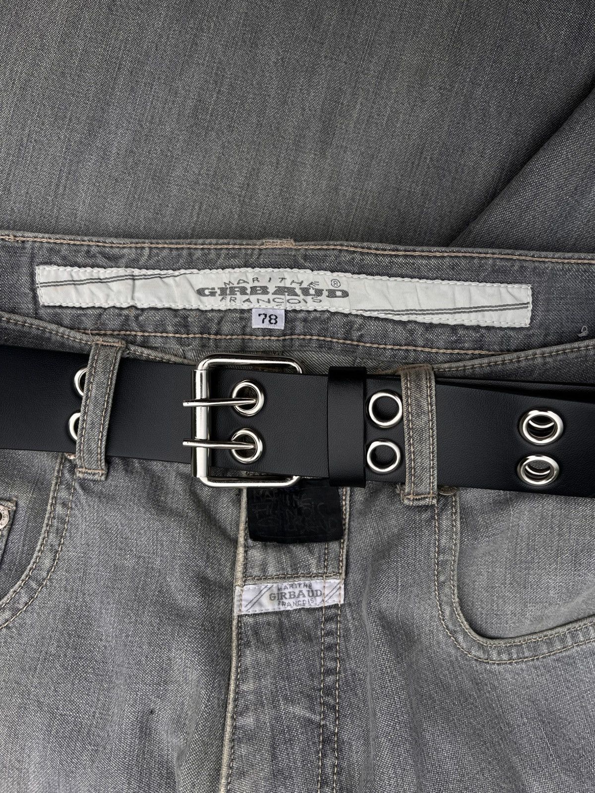 Marithe + Francois Girbaud Washed Marithe Francois Girbaud Pants Size US 28 / EU 44 - 13 Thumbnail