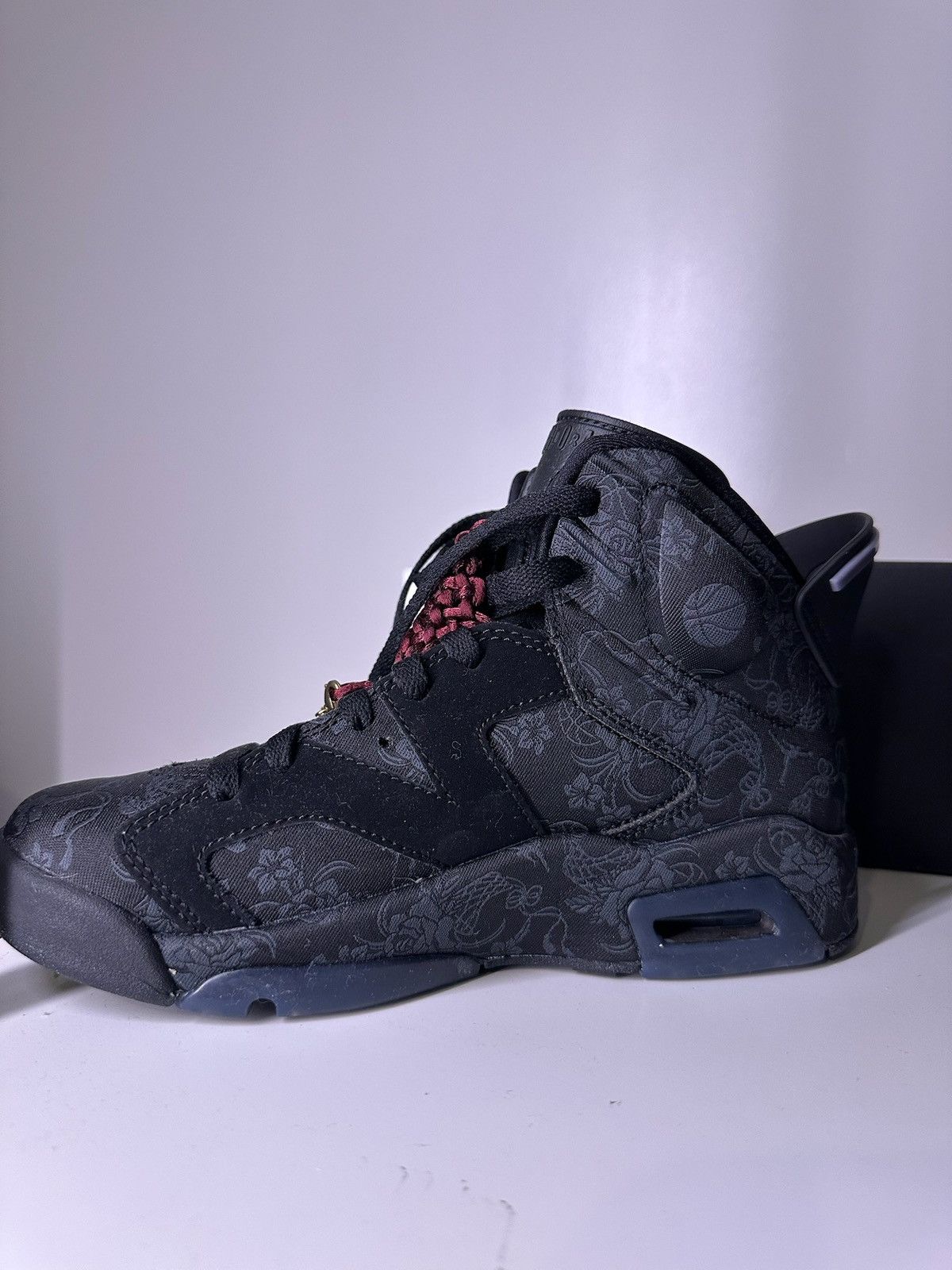 Jordan Brand Air Jordan retro 6 Single Days Retro Black for Women Size US 5.5 / IT 35.5 - 11 Thumbnail