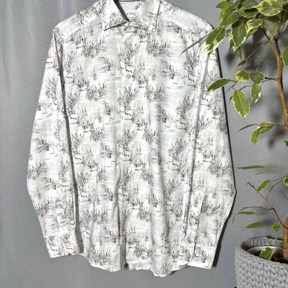 Eton Eton luxury shirt button up size 39 rare Size US S / EU 44-46 / 1 - 2 Thumbnail