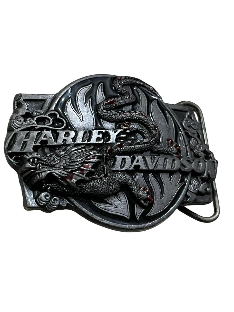 Harley Davidson Vintage 1988 Harley Davidson Heavu Metal Buckle Size ONE SIZE - 2 Thumbnail