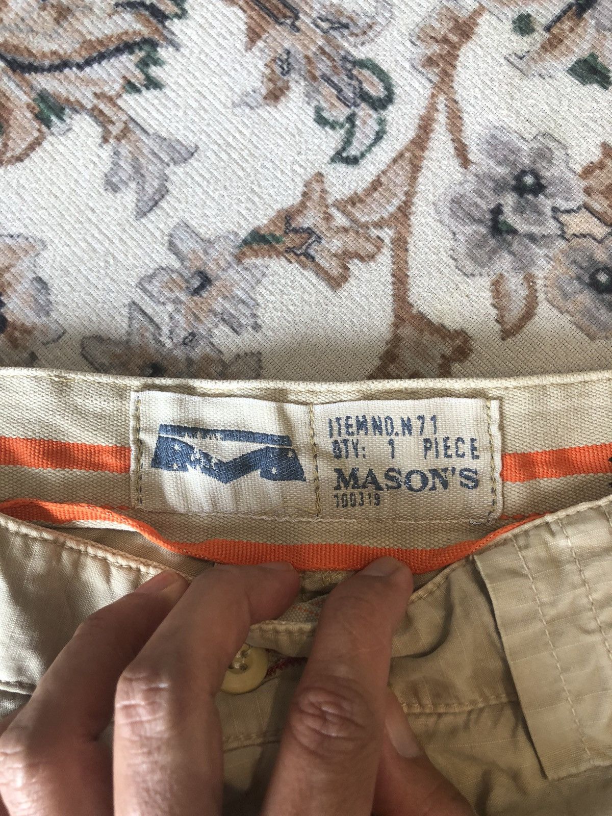Mason's Rare masons tactical cargo pants Size US 32 / EU 48 - 7 Thumbnail