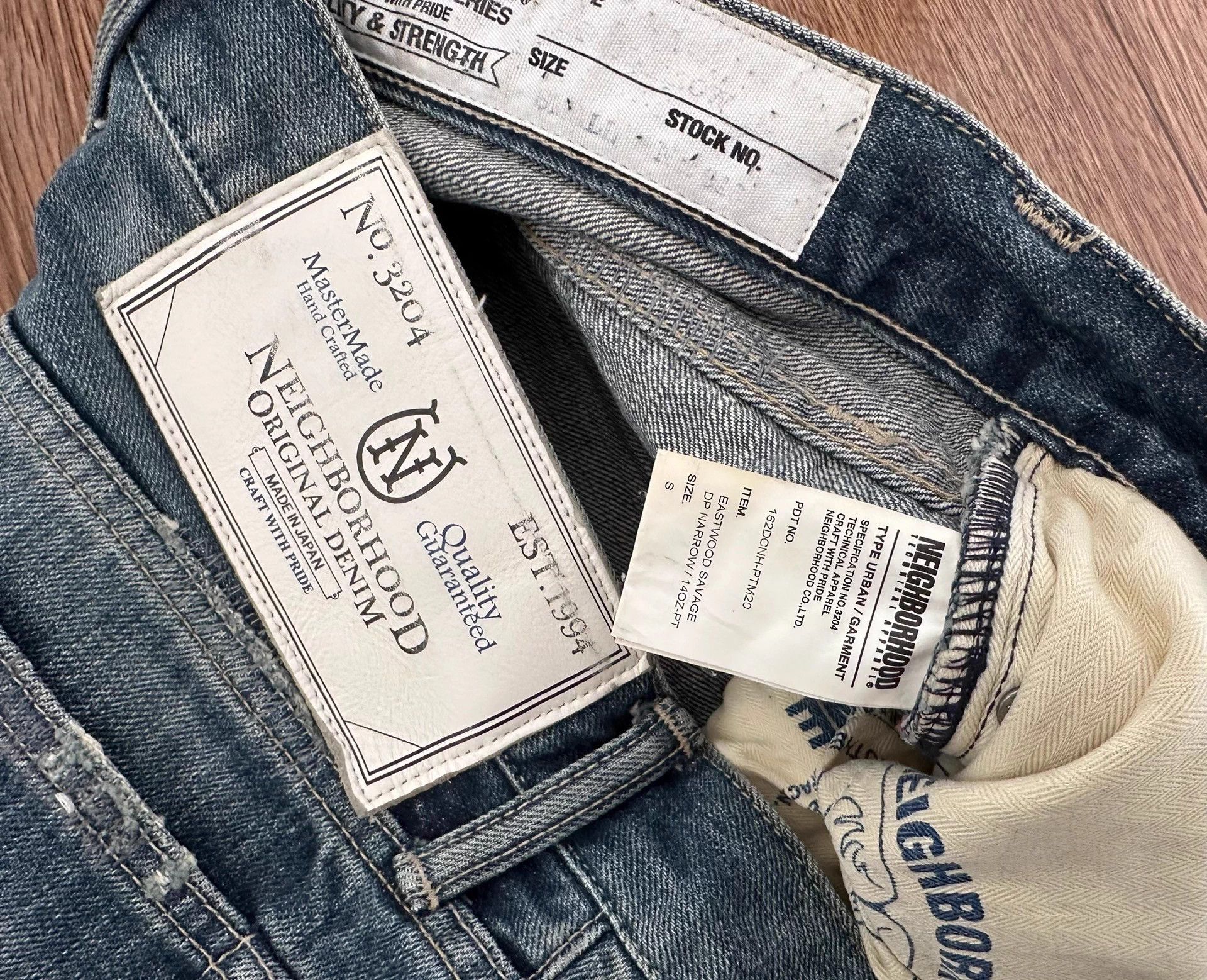 Neighborhood NEIGHBORHOOD EASTWOOD SAVAGE DP NARROW 140Z-PT 2nd jeans S Size US 30 / EU 46 - 3 Thumbnail