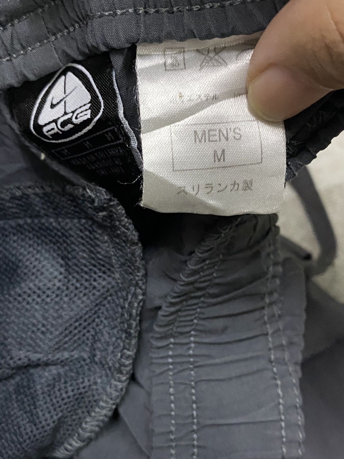 Nike × Nike ACG × Vintage Vintage Nike ACG Nylon Cargo Style Belted Pant Size US 32 / EU 48 - 12 Thumbnail