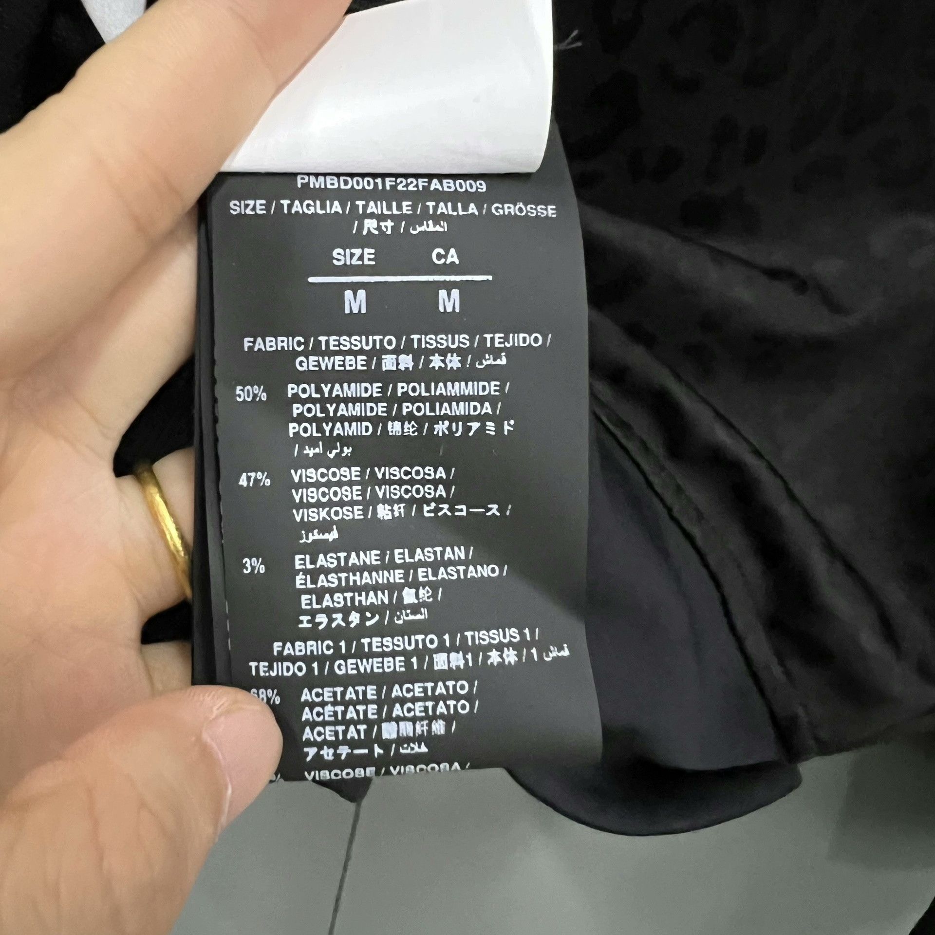 Palm Angels Palm Angels Black School Jacket Size US M / EU 48-50 / 2 - 4 Thumbnail