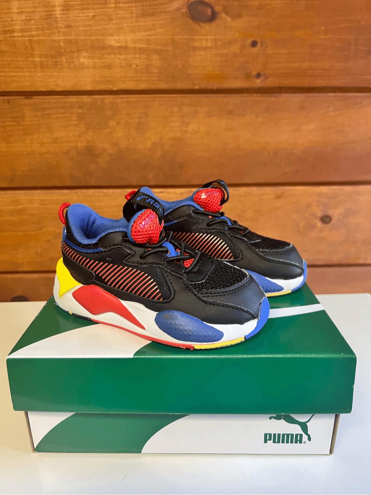 Puma Puma RS-X Core AC Infants 'Black Red Blue' 373093-06 Size 7C Size US 7 / EU 40 - 1 Thumbnail