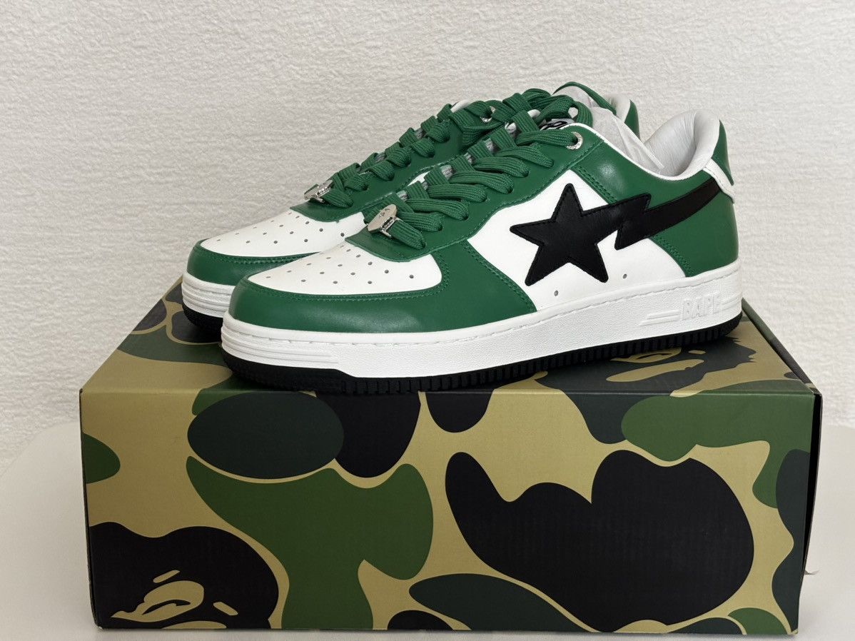 Bape Authentic ape bape bape sta #3 green US 10 new bapesta Size US 10 / EU 43 - 1 Thumbnail