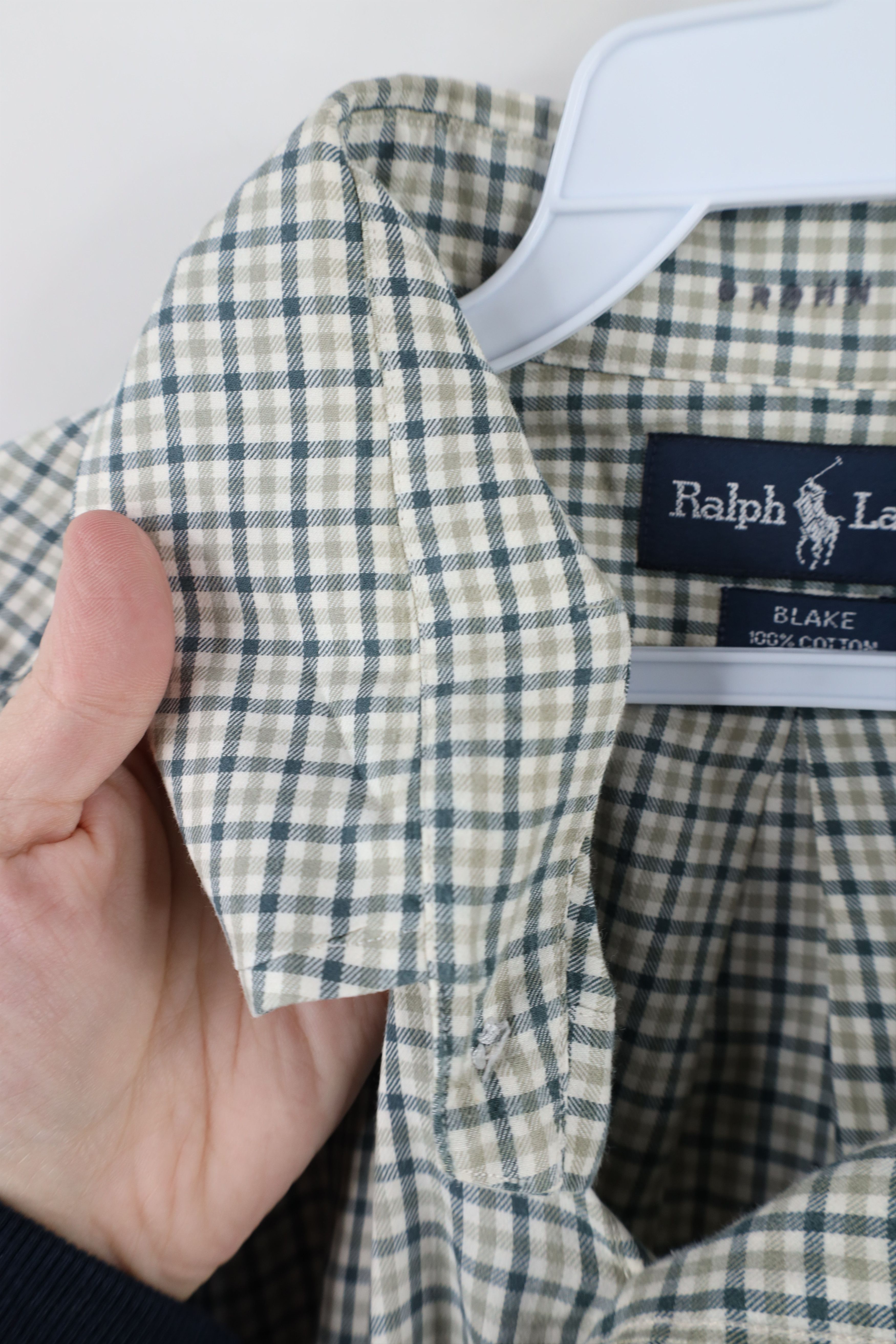 Ralph Lauren × Vintage Vintage 90s Ralph Lauren Fit Collared Button Down Shirt Size US XXL / EU 58 / 5 - 8 Thumbnail