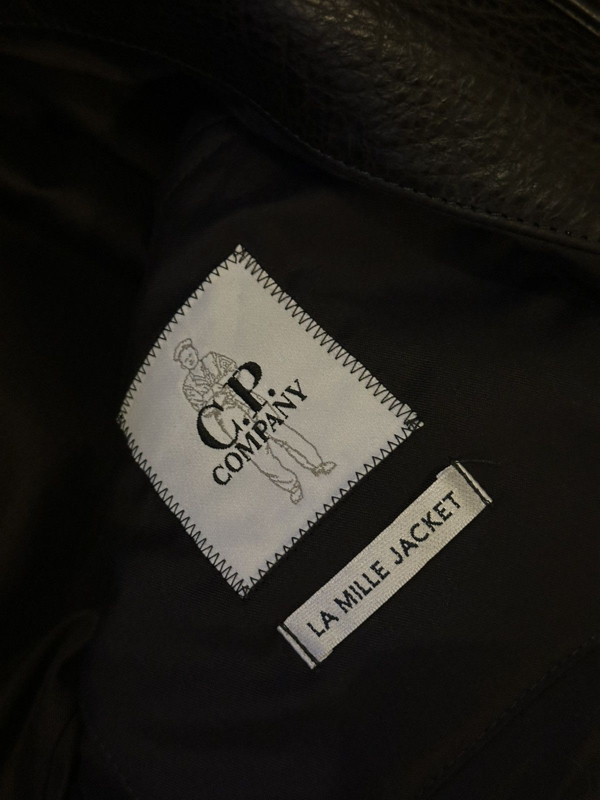 C.P. Company CP Company leather mille jacket Size US L / EU 52-54 / 3 - 11 Thumbnail