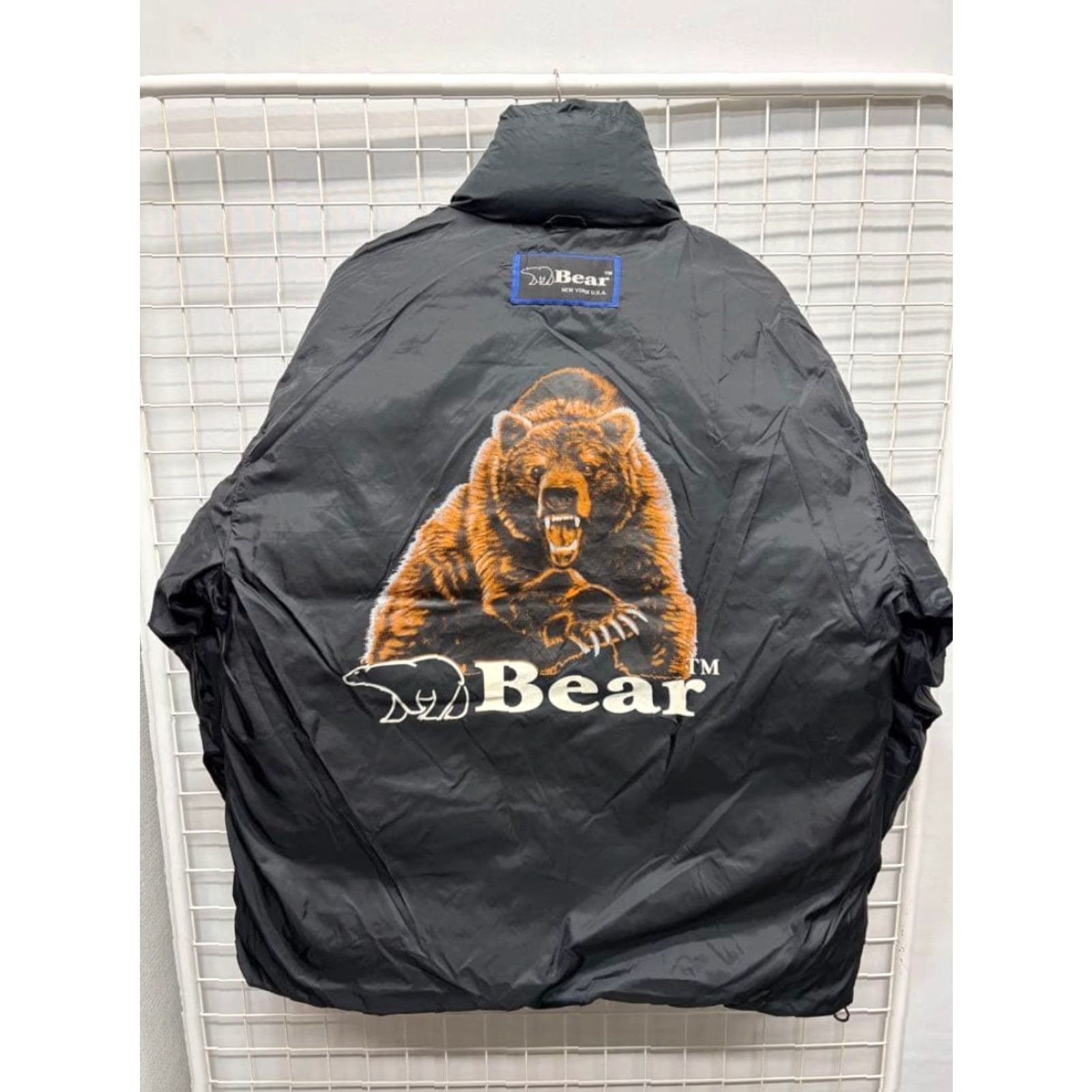 Vintage Bear Bear Reversible Black Down Jacket Mens Size S Made in USA Size US S / EU 44-46 / 1 - 7 Thumbnail