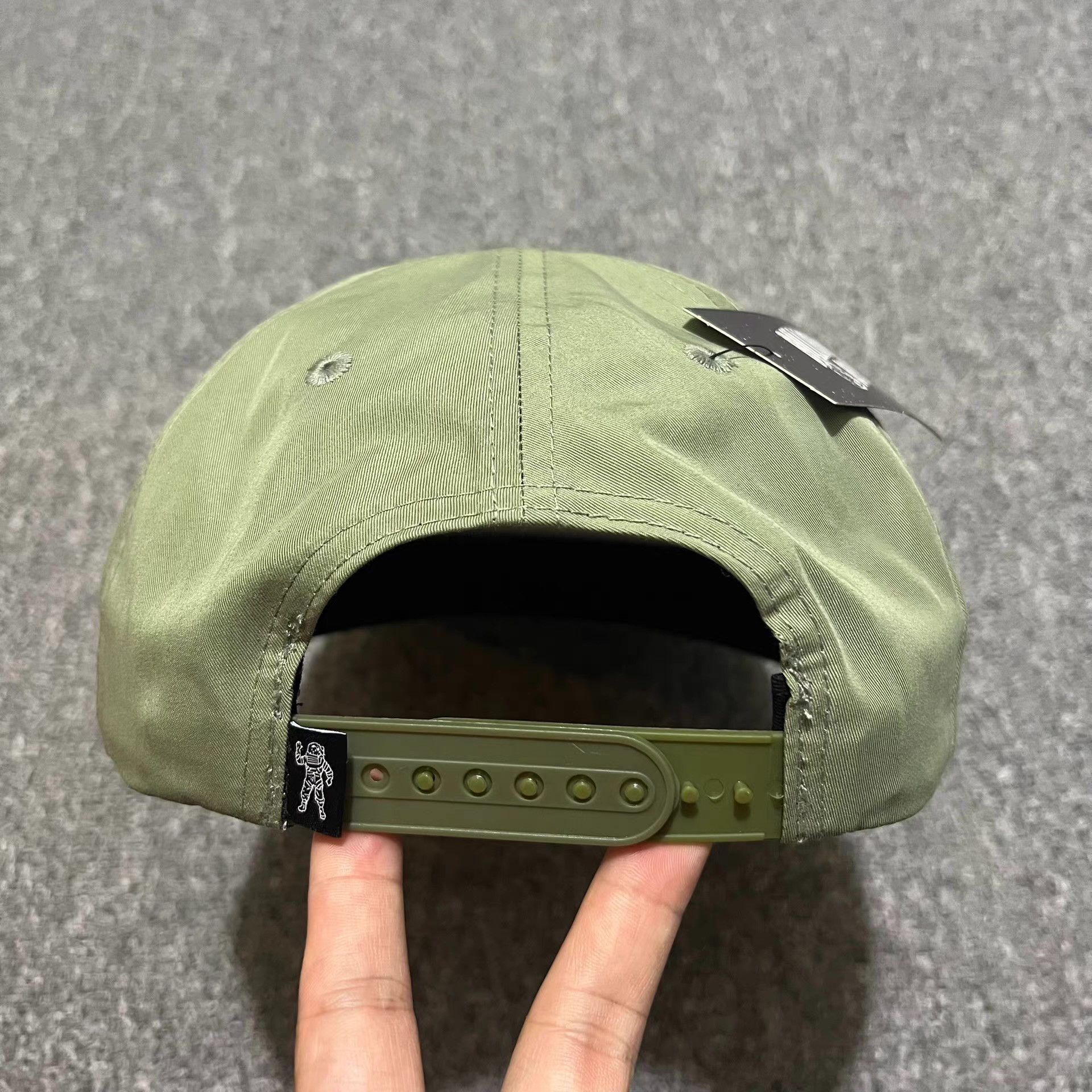 Billionaire Boys Club BBC Arch Logo Slogan Flat Brim Baseball Cap Q7 Size ONE SIZE - 6 Thumbnail