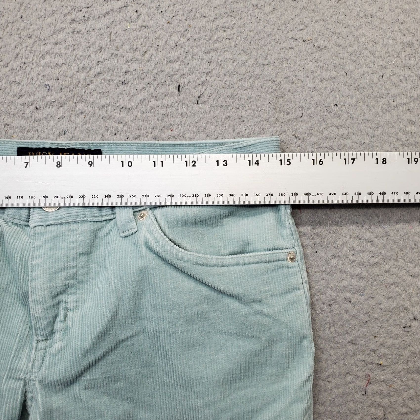 Juicy Couture Juicy Couture Womens Corduroy Bootcut Pants 28 Green 5-Pockets Streetwear USA Size 28" / US 6 / IT 42 - 6 Thumbnail