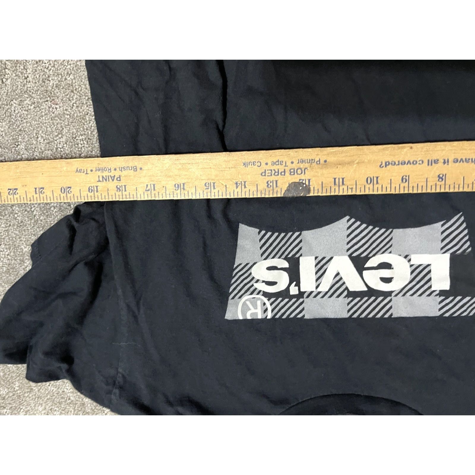 Logo 7 Levi’s Mens Cotton T-Shirt Black Logo Short Sleeve M Adult Unisex Retro Style Brand Shirt Mens Black Logo Tee 80s 90s Size US M / EU 48-50 / 2 - 5 Thumbnail
