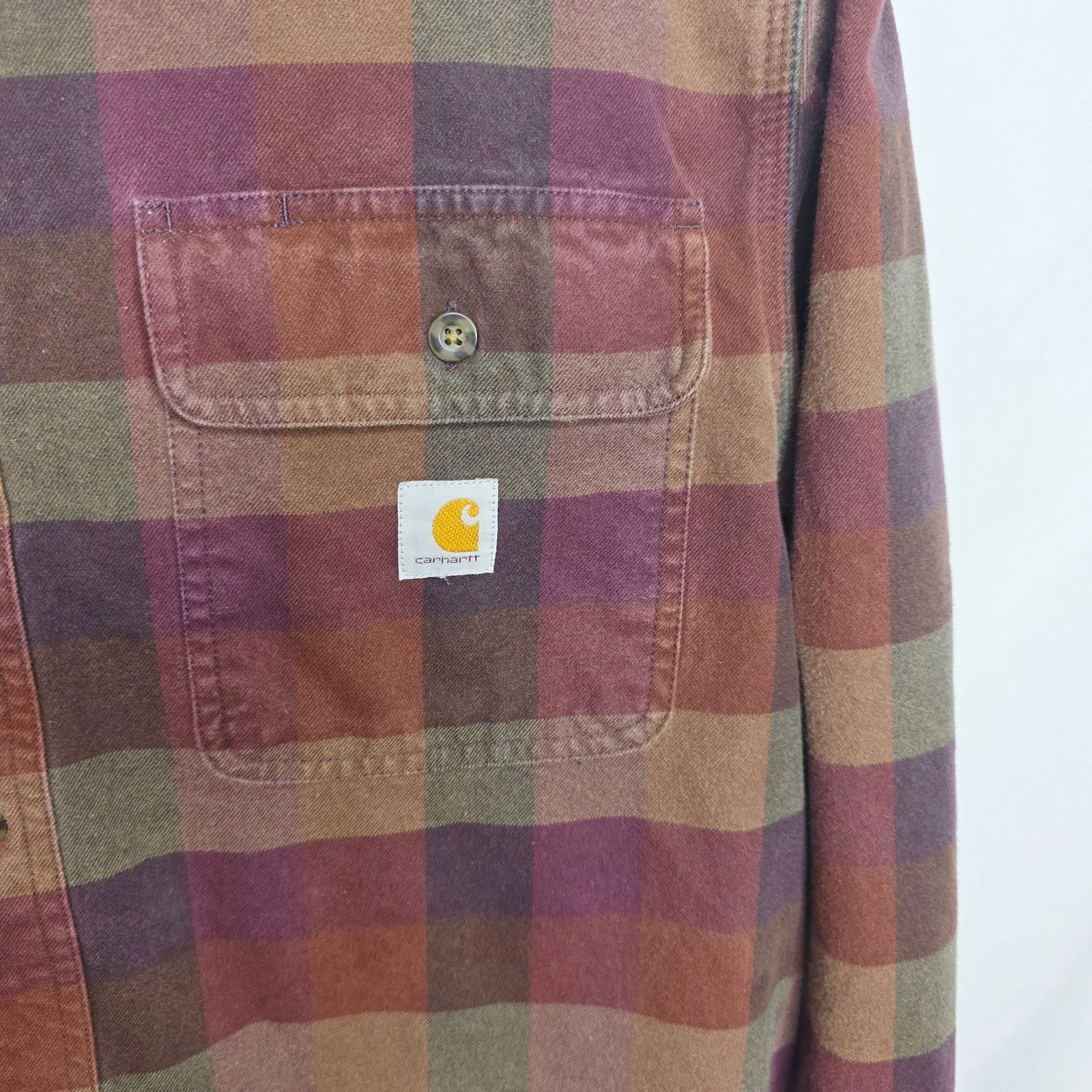 Carhartt Carhartt Loose Fit Long Sleeve Button Front Men's Shirt Size US M / EU 48-50 / 2 - 9 Thumbnail