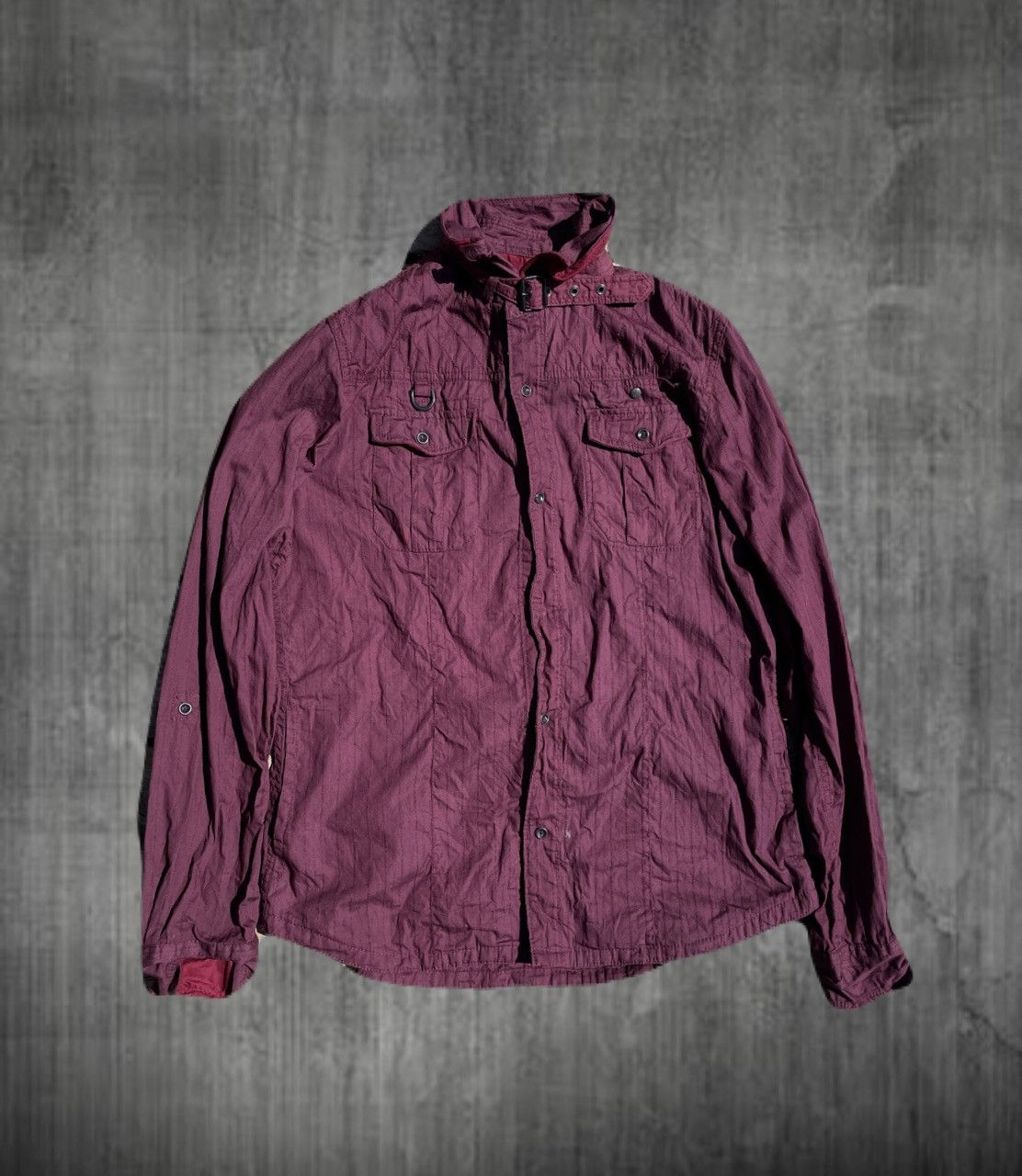 If Six Was Nine 2000s Japanese archive Vkei Belted Button Shirts Gyaruo Size US S / EU 44-46 / 1 - 1 Thumbnail