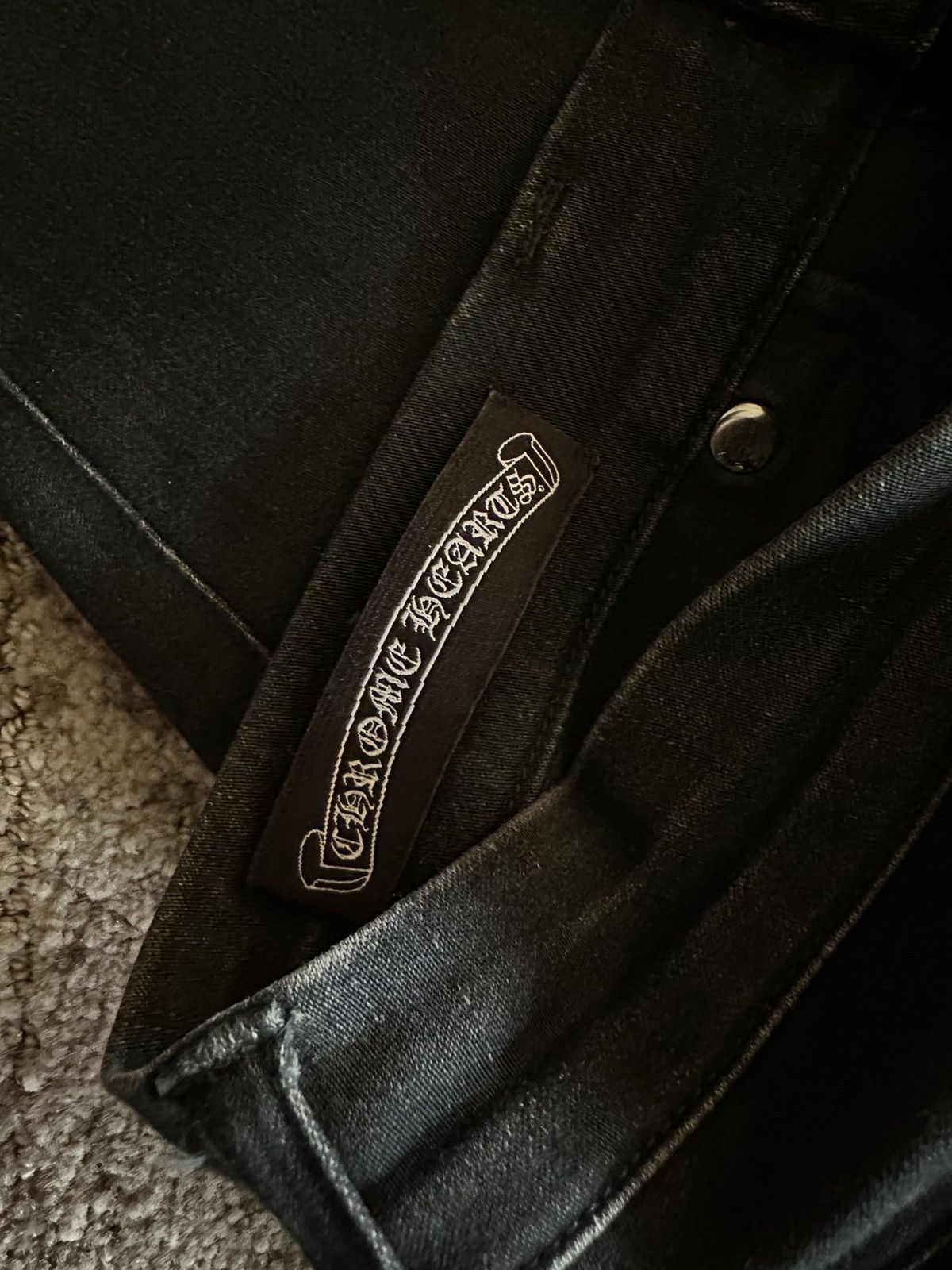 Chrome Hearts Chrome hearts zipper flair denim jeans Size US 28 / EU 44 - 3 Thumbnail