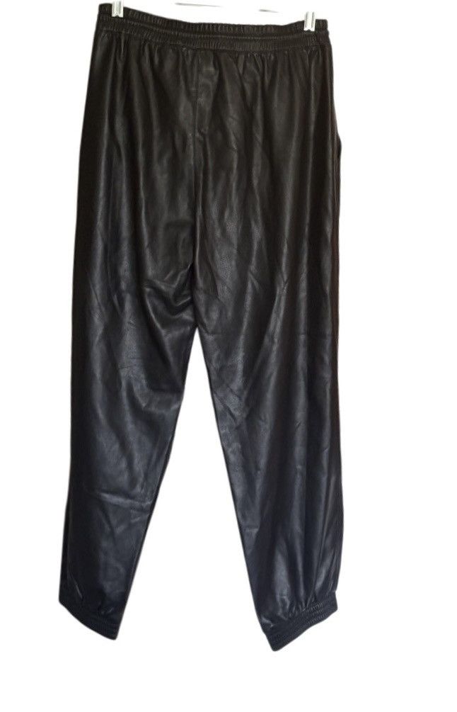 SCOOP Scoop NYC Vegan Leather Joggers New! Size 38" / US 16 / IT 52 - 11 Thumbnail
