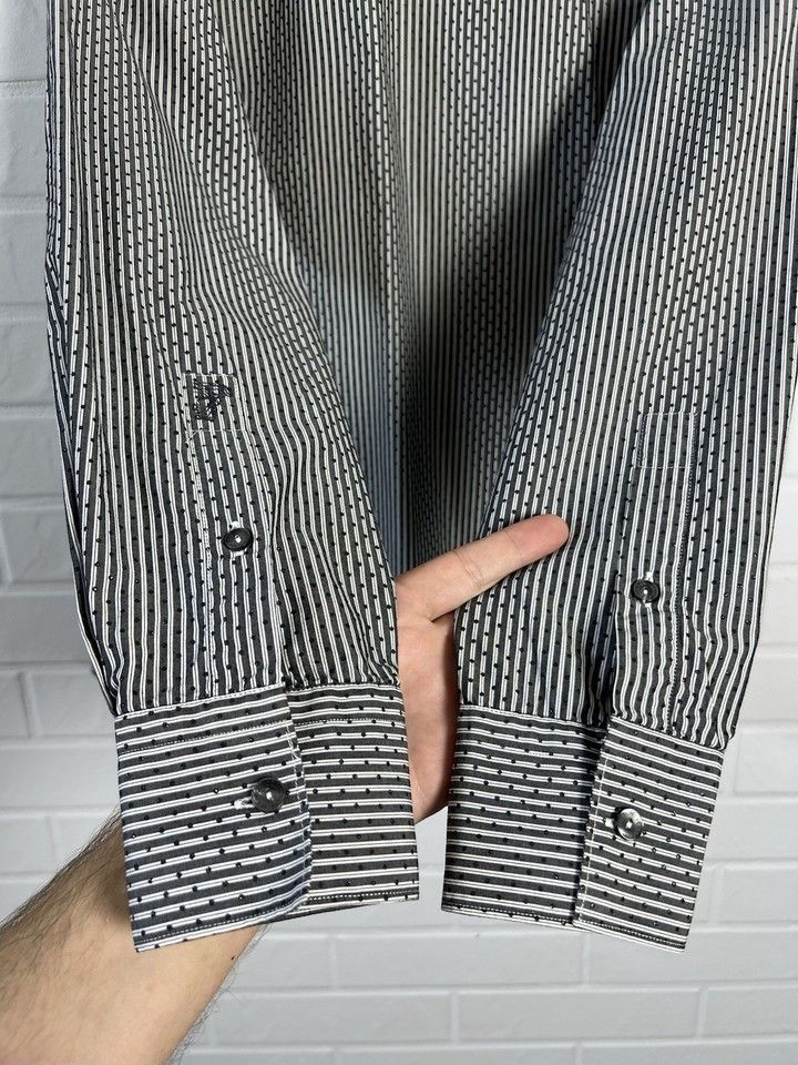 Versace Versace Collection Men’s Shirt Long Sleeve Size 44/17.5 Size US L / EU 52-54 / 3 - 12 Thumbnail