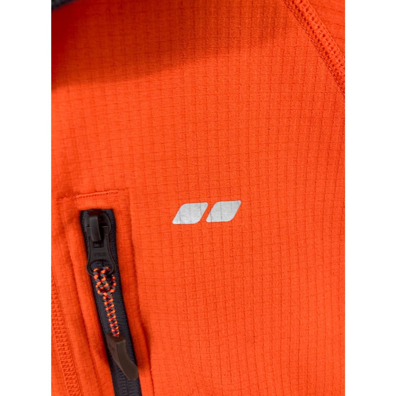 Vintage Koppen Mens Long Sleeve Shirt M Orange Hiking Outdoor Plaid Zip Zipper Casual Workwear Button-Up Collared Regular Men’s Size US M / EU 48-50 / 2 - 6 Thumbnail