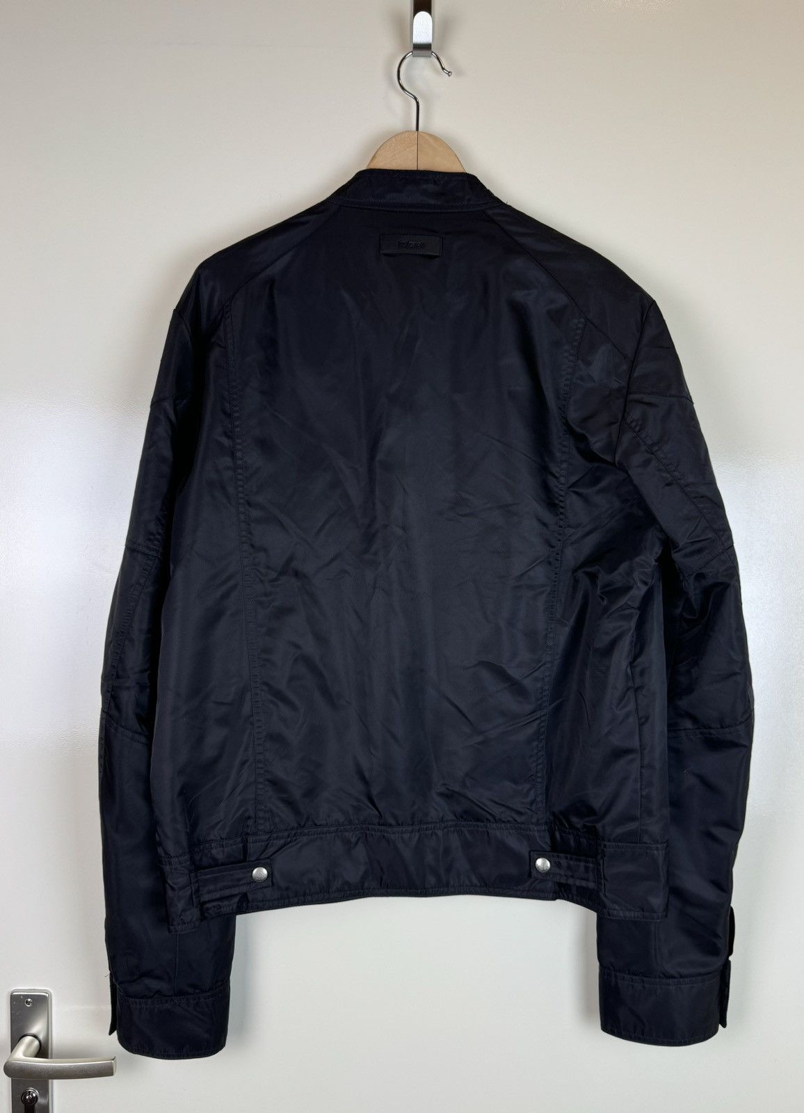 Just Cavalli Just Roberto Cavalli nylon black bomber jacket car coat M Size US M / EU 48-50 / 2 - 10 Thumbnail