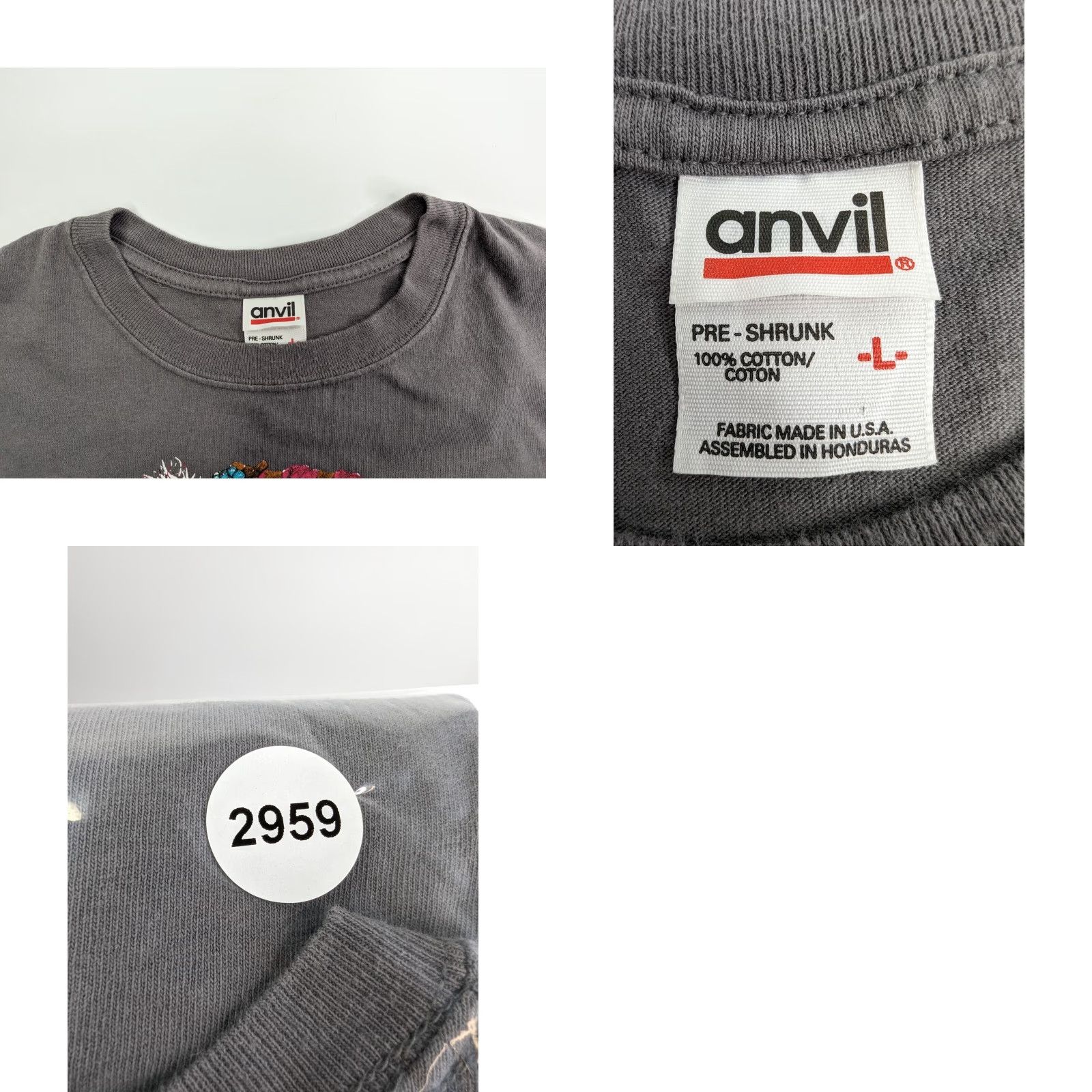Anvil VINTAGE Mojave Desert Shirt Large Buffalo Dream Catcher California Tee Size US L / EU 52-54 / 3 - 8 Thumbnail