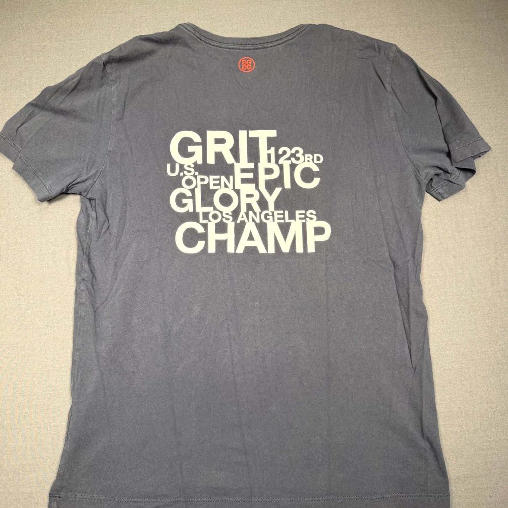 G/FORE G/FORE Shirt Mens Small blue 123rd U.S. Open LACC Golf Graphic Tee T-Shirt Size US S / EU 44-46 / 1 - 5 Thumbnail