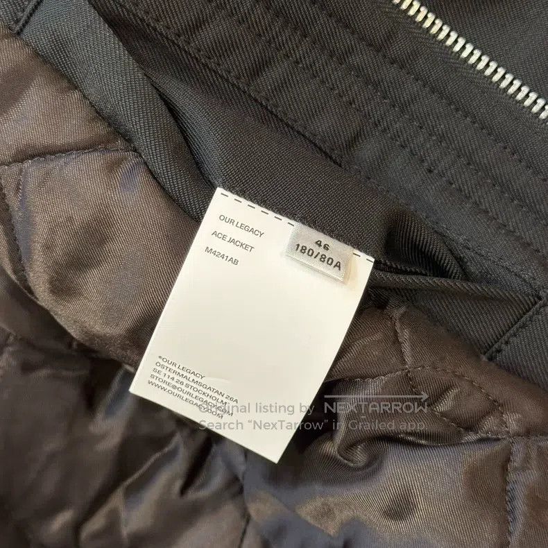 Our Legacy Our Legacy Black streamlined nylon jacket Size US S / EU 44-46 / 1 - 6 Thumbnail